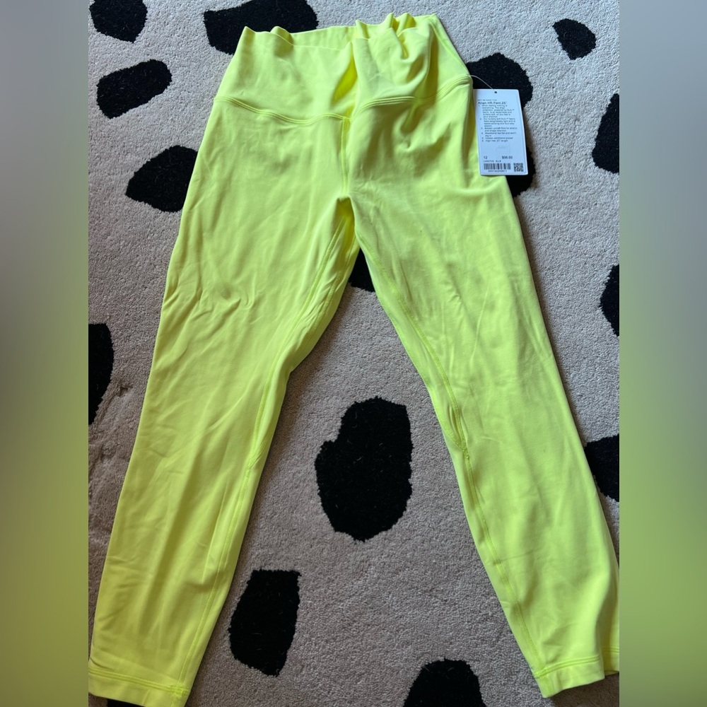 Lulu lemon align pant 25” NWT